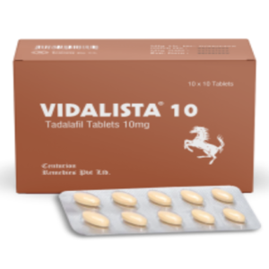 Vidalista 10 mg (Tadalafil) Tablets online