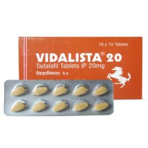 Vidalista 20 mg Tadalafil Tablets in USA