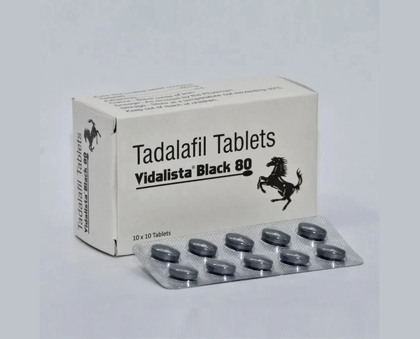 Vidalista Black 80 Mg tadalafil tablets