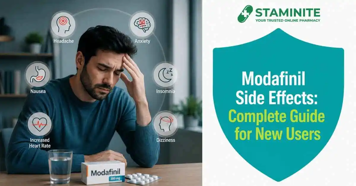 Modafinil side effects guide for new users