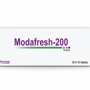 Modafresh 200 mg is an oral tablet containing Modafinil 200 mg.