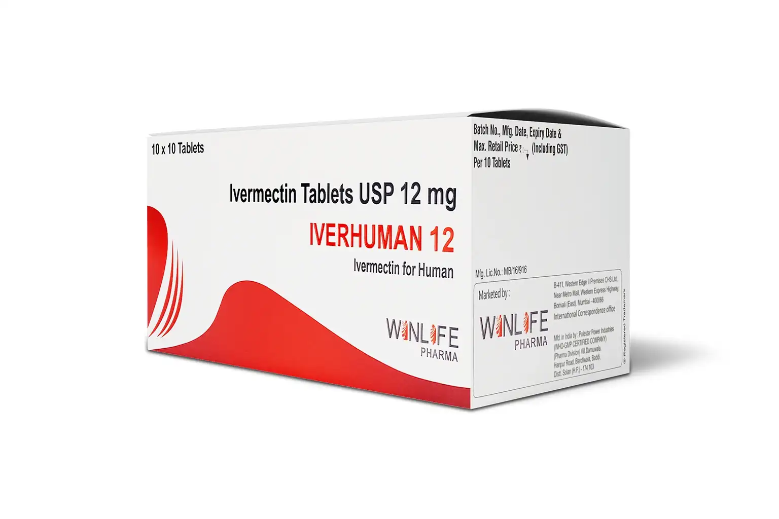 Iverhuman 12 mg ivermectin Tablets in USA and Australia
