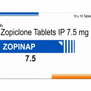 Buy Zopinap 7.5 mg Zopiclone Tablets