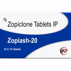 Buy Zopiash 20mg (Zopiclone) Tablet