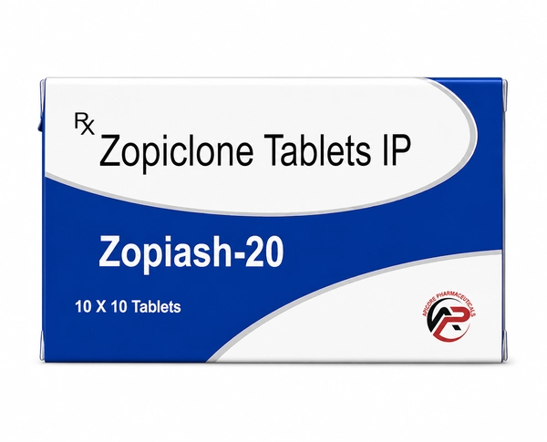 Buy Zopiash 20mg (Zopiclone) Tablet