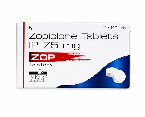 Buy ZOP 7.5mg (Zopiclone) Tablets