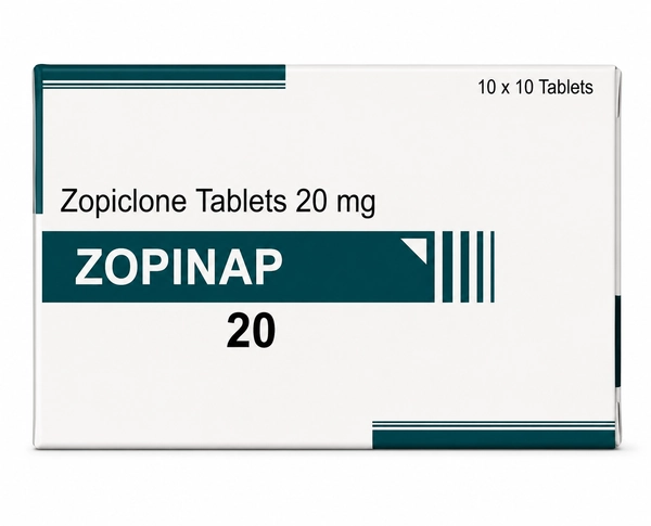 Buy Zopinap 20 mg (Zopiclone) Tablets
