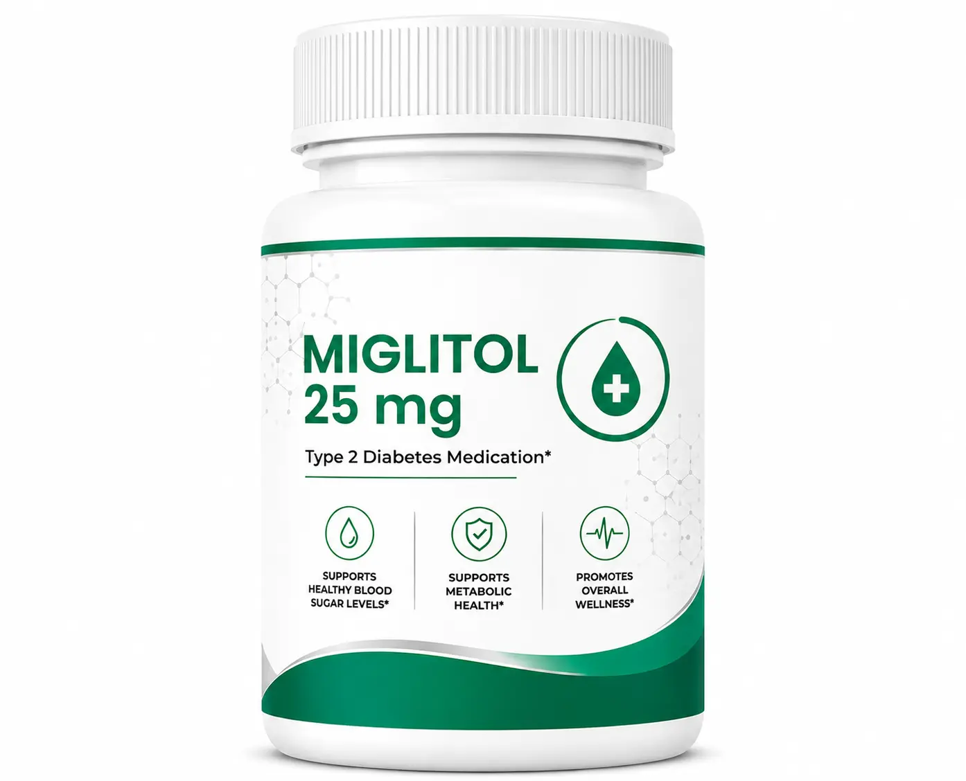 Miglitol 25 mg Tablets in USA and Australia
