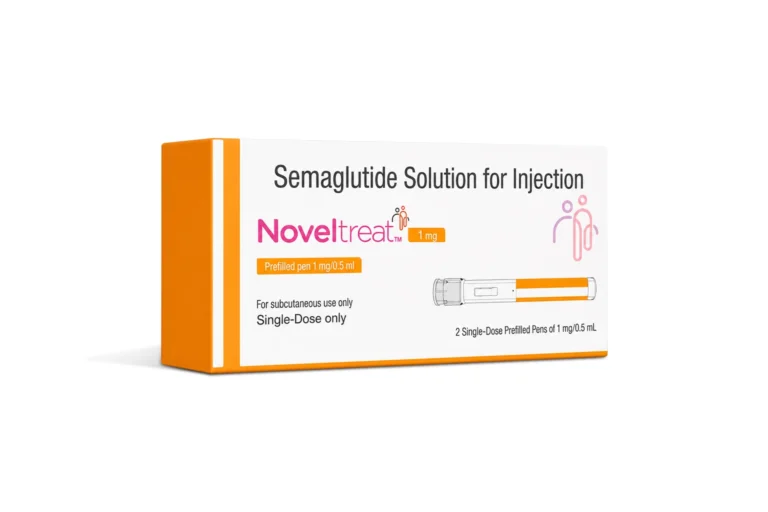 Noveltreat 1 mg Pre-filled Pen is a medication based on semaglutide that is effective for the treatment of chronic weight management