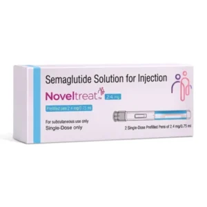 Noveltreat 2.4 mg Pre-Filled Pen is an injectable medication that contains semaglutide 2.4mg/0.75mL