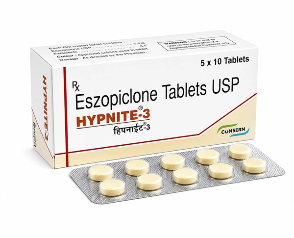 Buy Hypnite 3 mg Eszopiclone Tablets