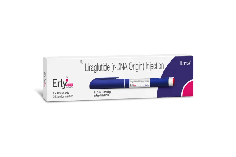 Erly prefilled pen is containing 3 mL of the liraglutide.