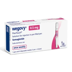 Wegovy 0.5mg injection is a brand for the medicine Semaglutide (Gluten-Low).