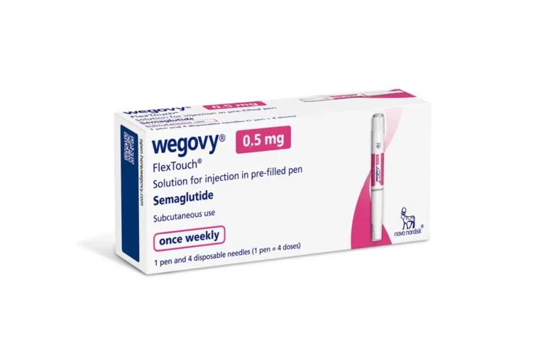 Wegovy 0.5mg injection is a brand for the medicine Semaglutide (Gluten-Low).
