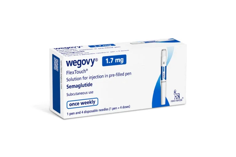 Wegovy 1.7mg Injection contains semaglutide 2.27mg/mL